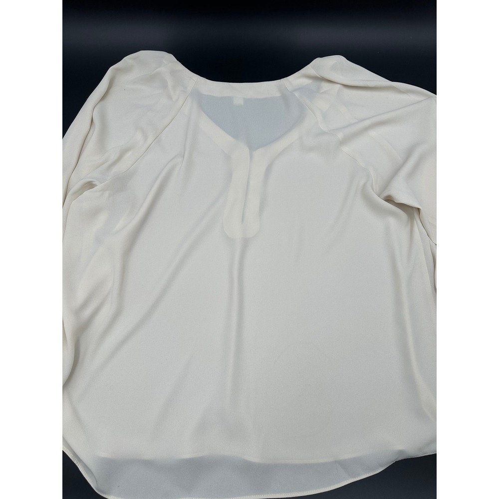 Cato EST 1946 Womens Blouse Size Small V‎ Neck Long Sleeve Button Up Casual - Picture 9 of 11